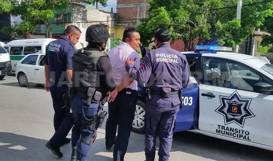 Los agarró de “botana”
