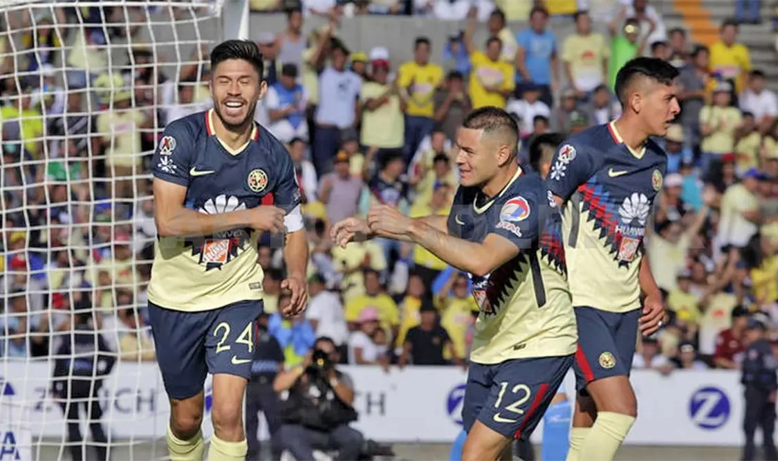 Da Silva, Darwin y Oribe Peralta marcaron por las Águilas. Agencias