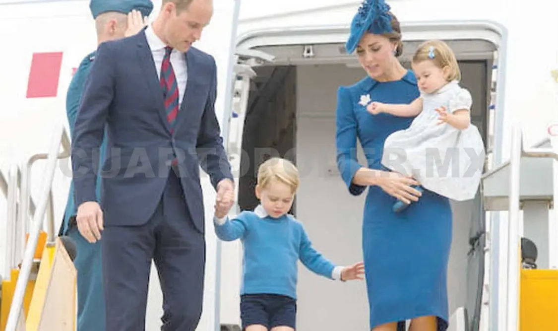El príncipe William rompe el protocolo