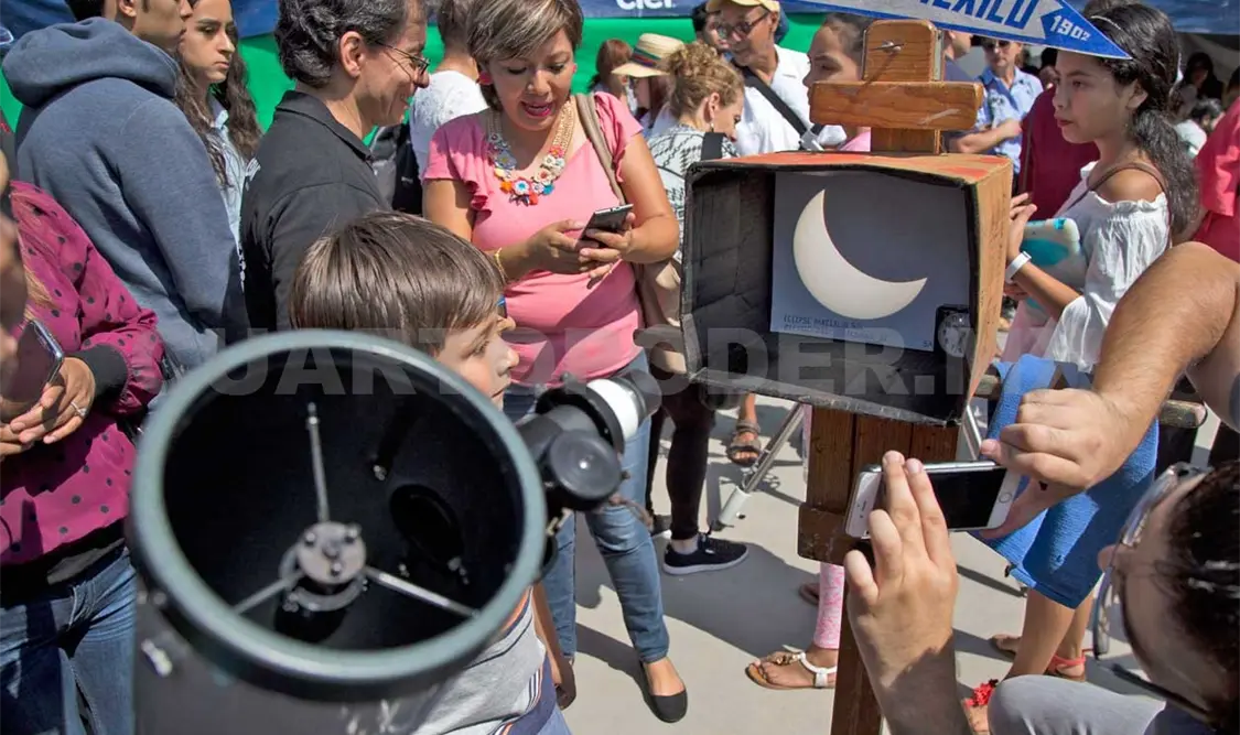 Millones observaron el eclipse de sol