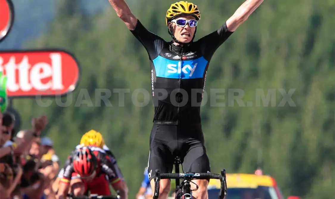 Chris se coloca como líder en Vuelta a España