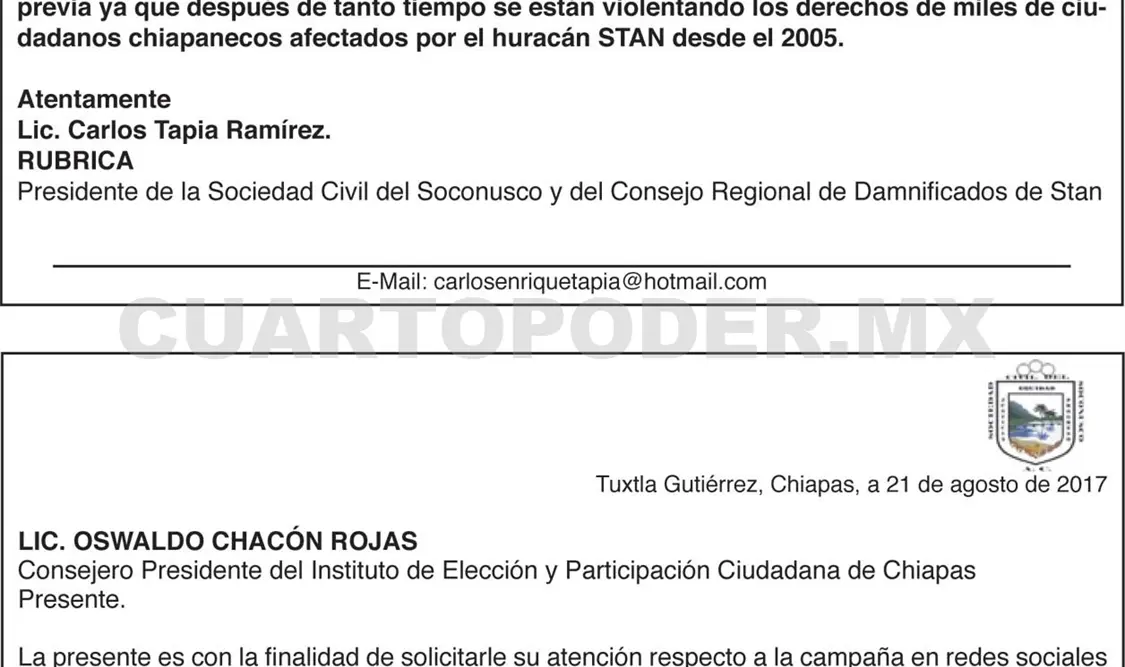 Investigar a Pablo, piden