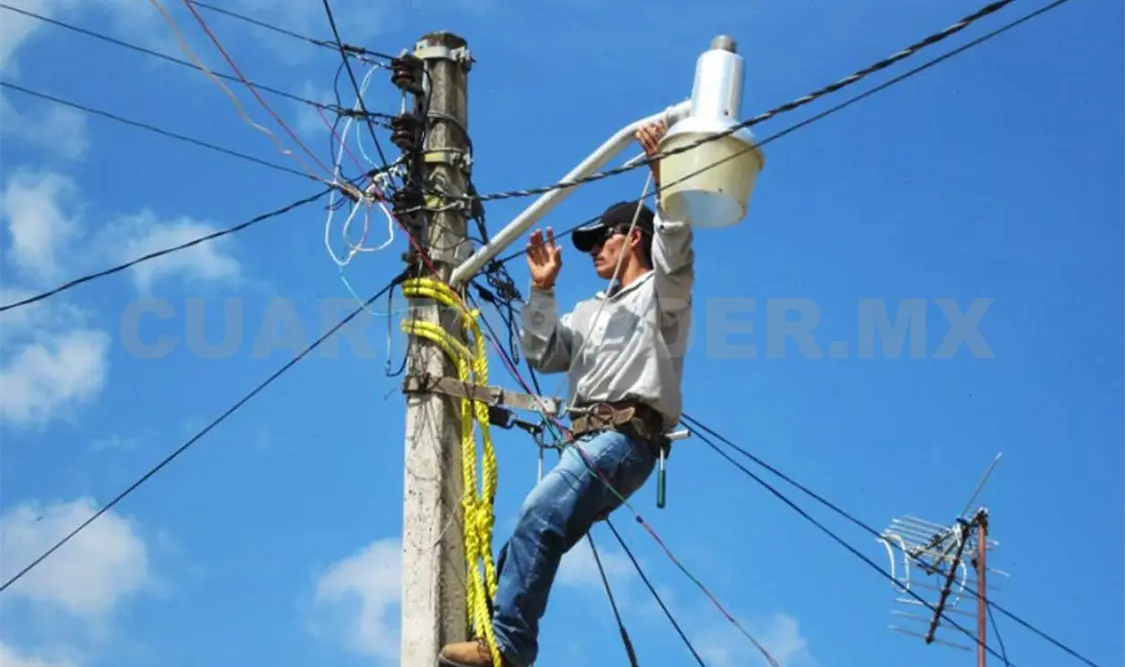 Persiste deficiencia en alumbrado público