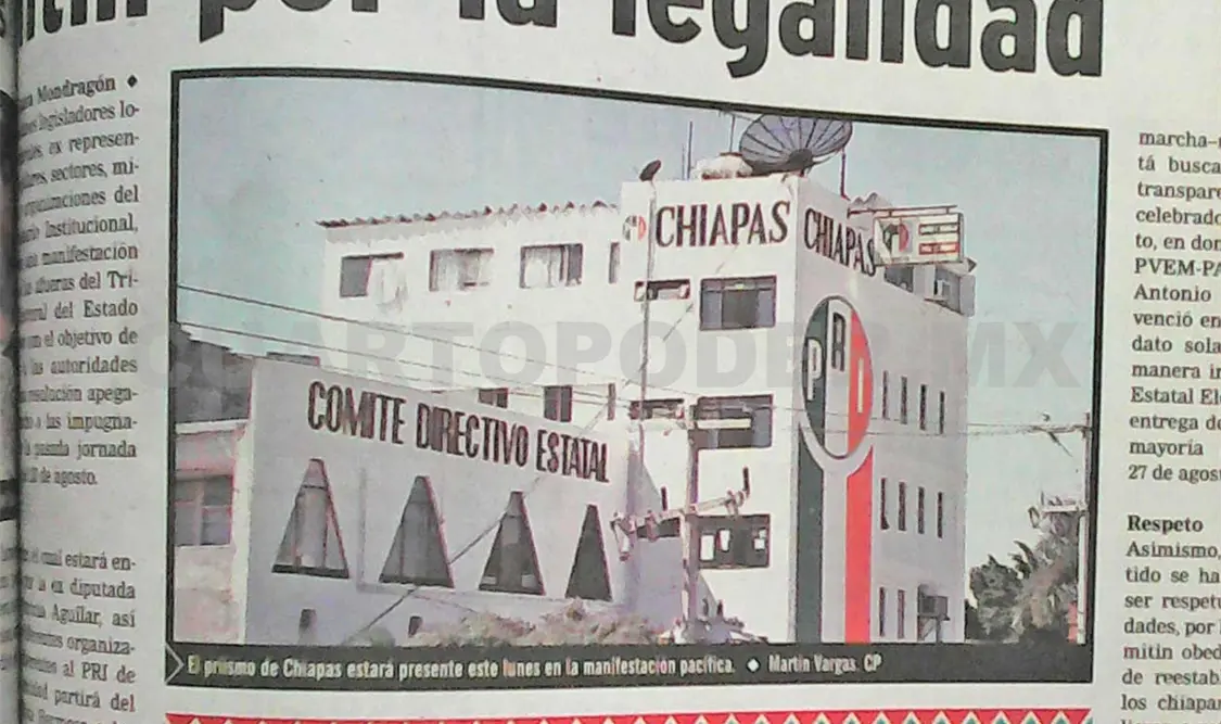 Siniestro pasado: Funcionario pablista reprime a OPEX-ONPP
