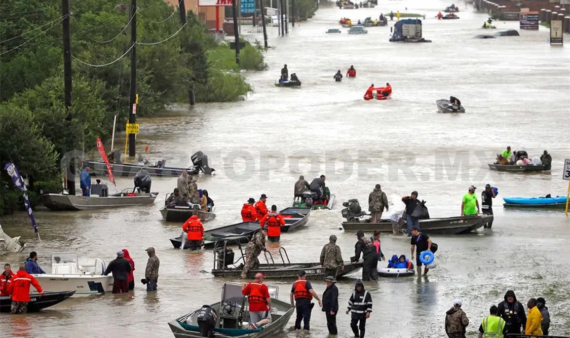 Inundaciones sin precedentes por Harvey