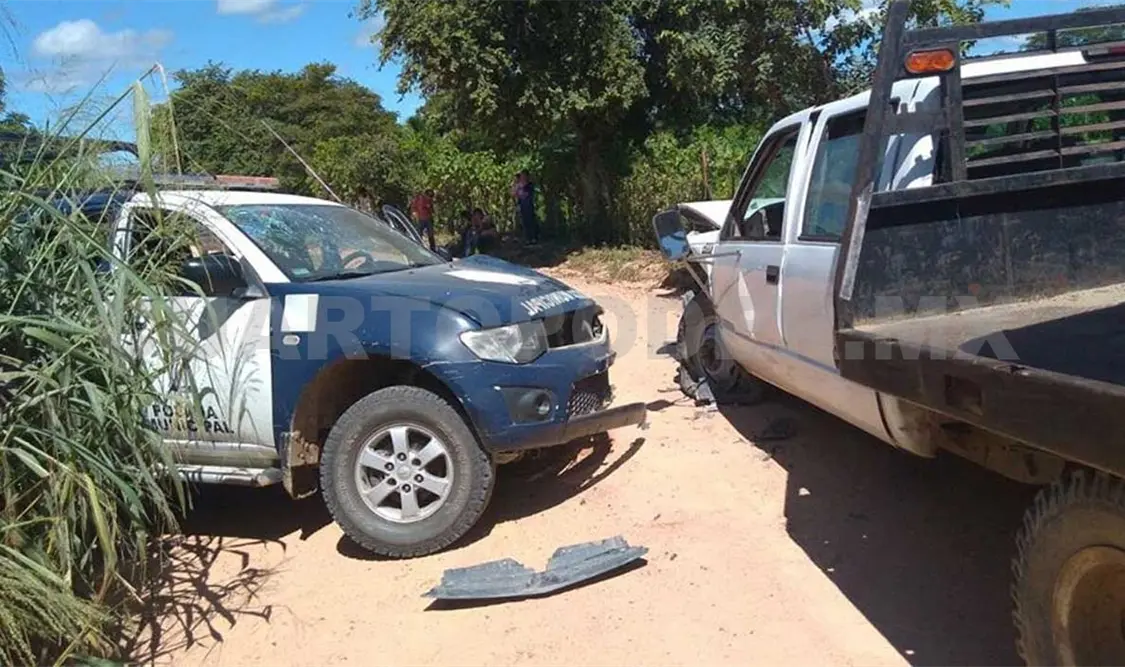Dos lesionados en accidente