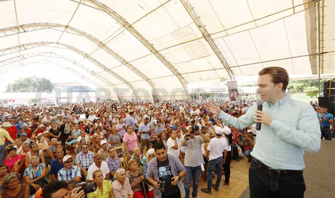 Entrega Velasco “Bienestar, Apoyo a los Adultos Mayores”
