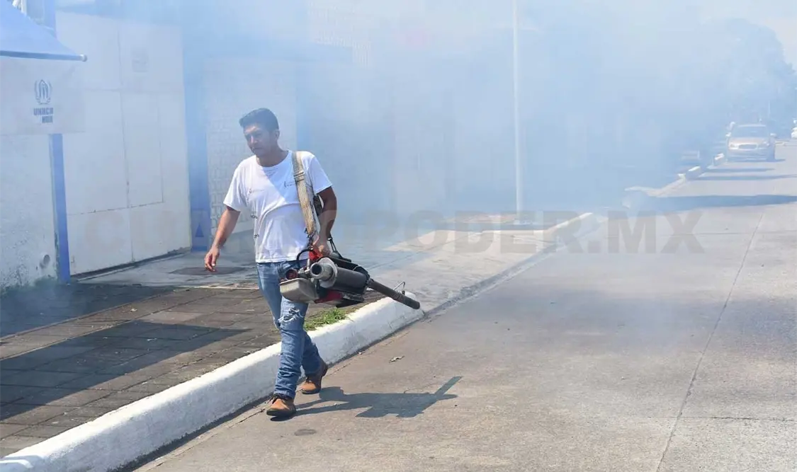 Utilizan Malathion para combatir al dengue
