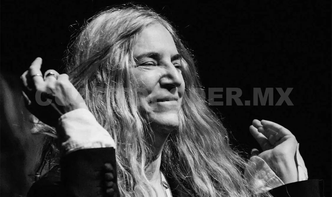 La poeta y madrina del punk estará en La Casa del Lago. Cortesía