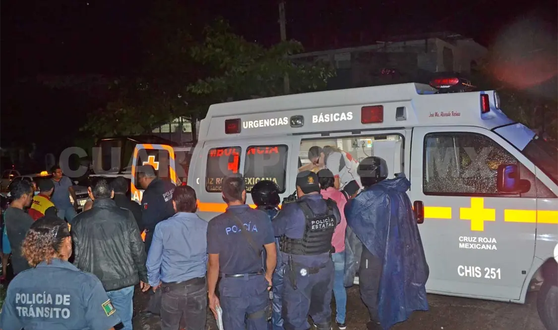 Joven fue herido en asalto la noche del jueves en Tuxtla