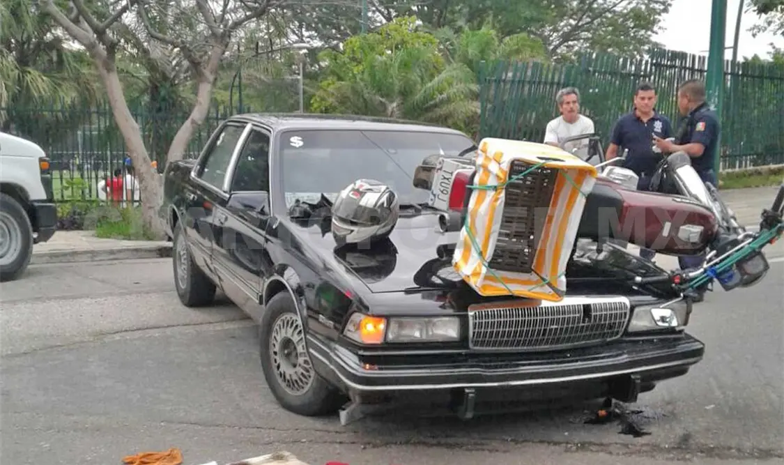 Motociclista atropellado frente a Caña Hueca