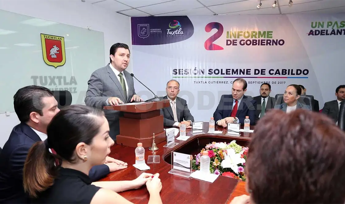 Durante la presentación de su informe, Fernando Castellanos apuntó que aún hay muchos retos por delante. CP