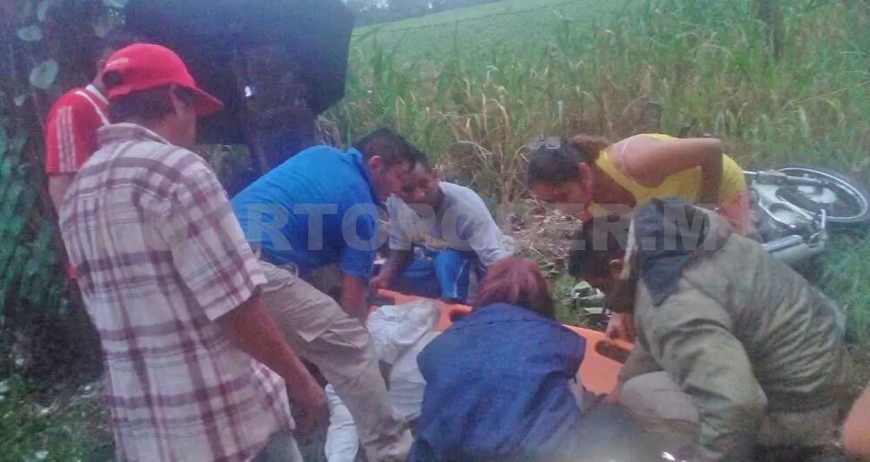 En el accidente se reportó una persona lesionada y fue remitida a un sanatorio para recibir atención médica. Rafael Victorio / CP