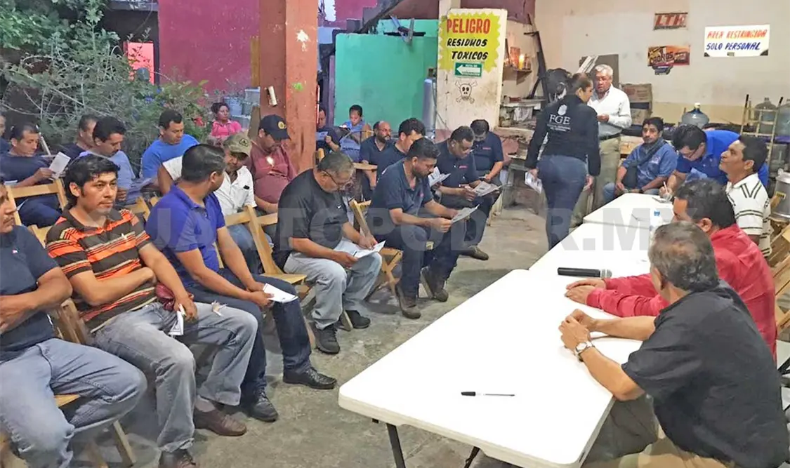 FGE y mecánicos suman esfuerzos en prevención