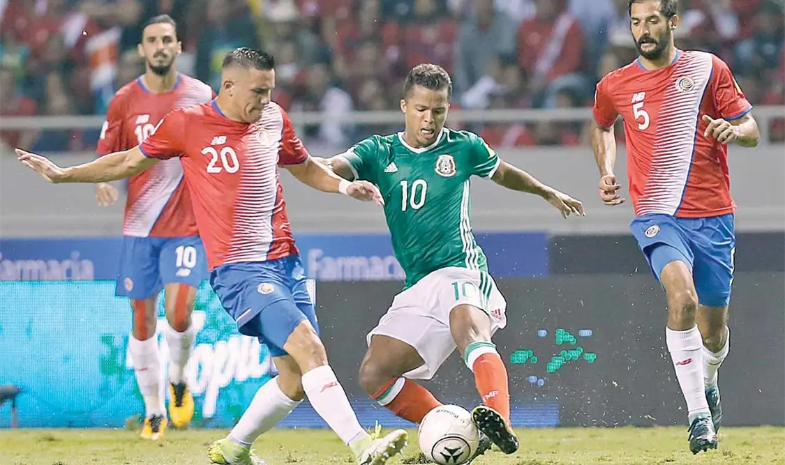 México se deja empatar con Costa Rica