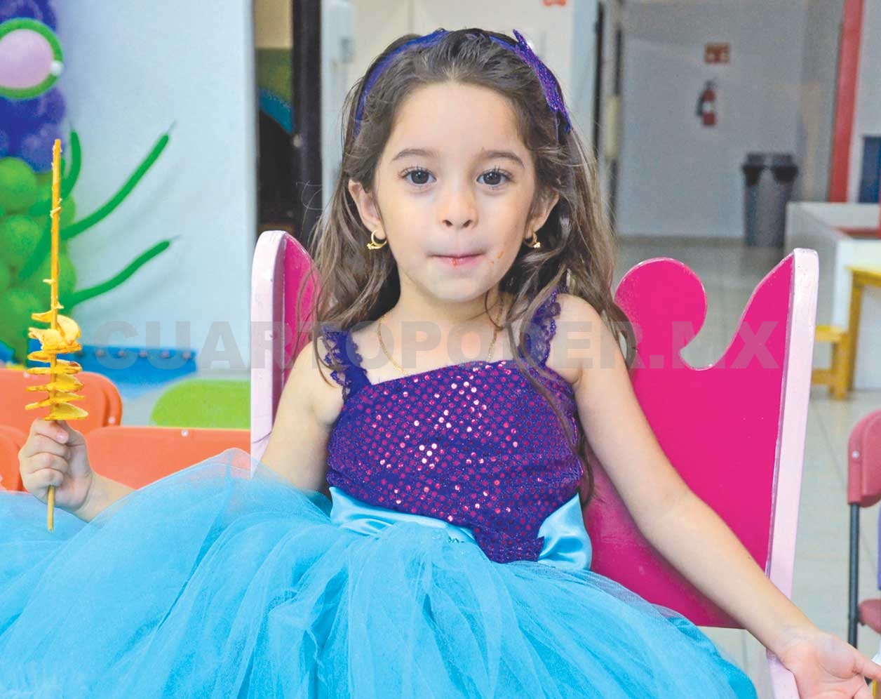 Monserrat cumplió cinco añitos