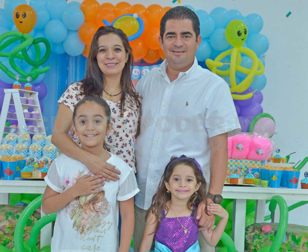 Monserrat cumplió cinco añitos