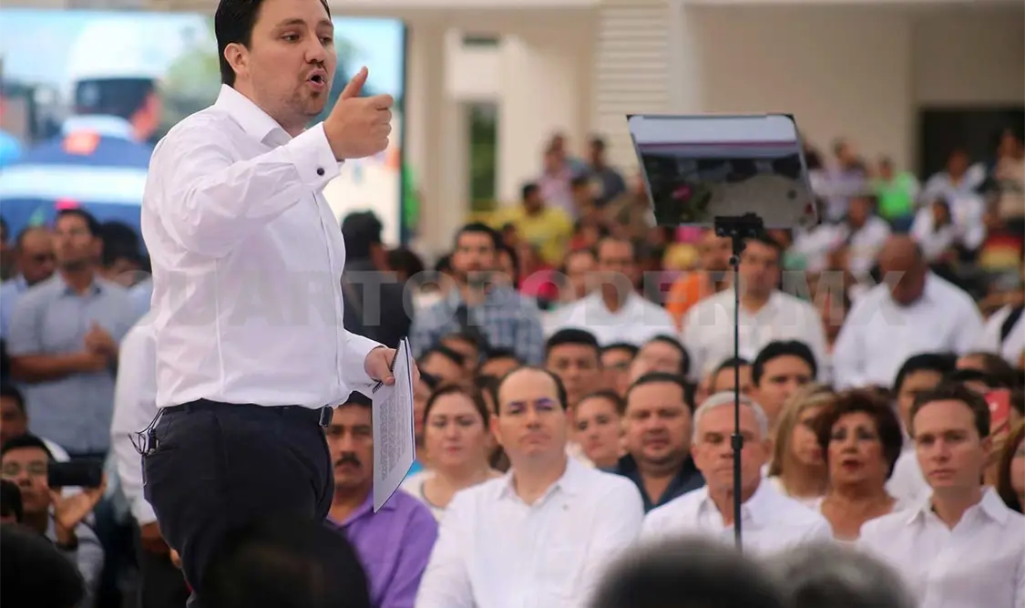 Diversos sectores sociales reconocieron el trabajo de Fernando Castellanos Cal y Mayor. CP