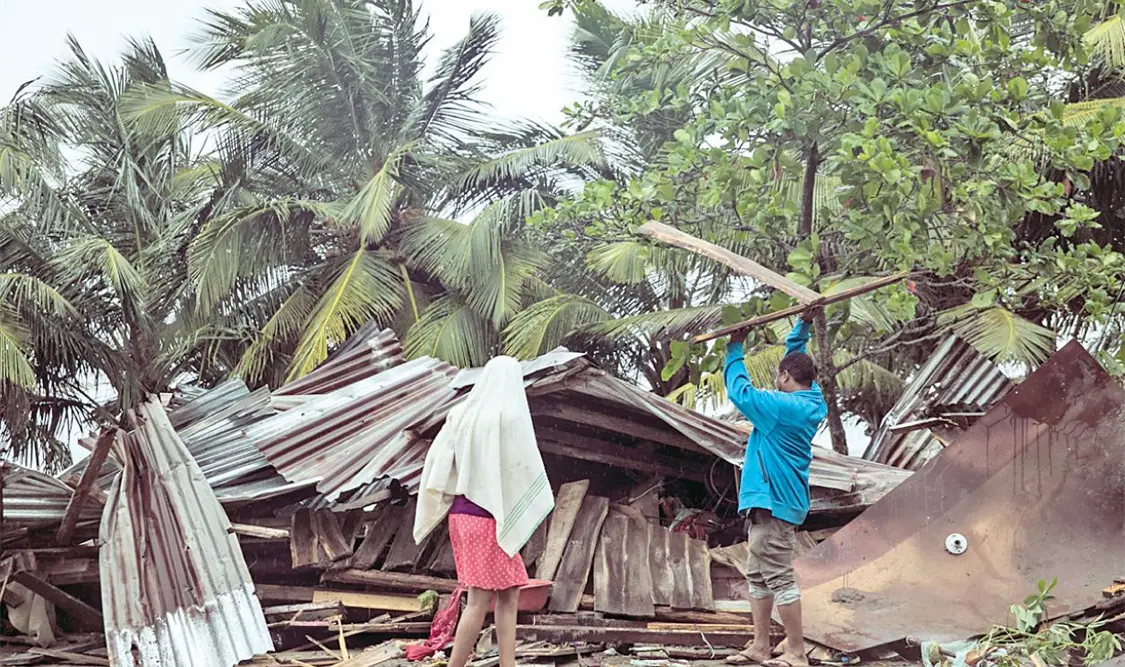 Deja ver ‘Irma’ su fuerza destructiva
