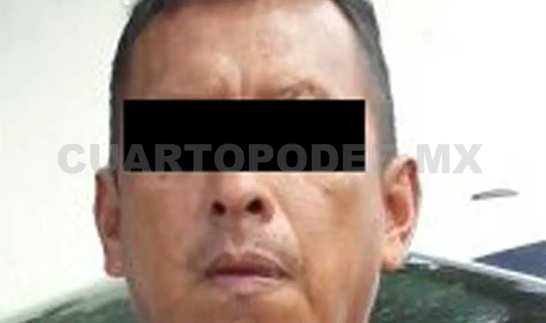 El delincuente se identificó con el nombre de Víctor Manuel “N”, de 47 años de edad. CP