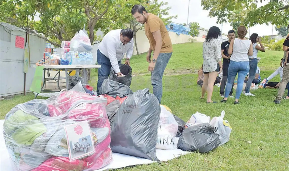 Sismo detona ayuda solidaria