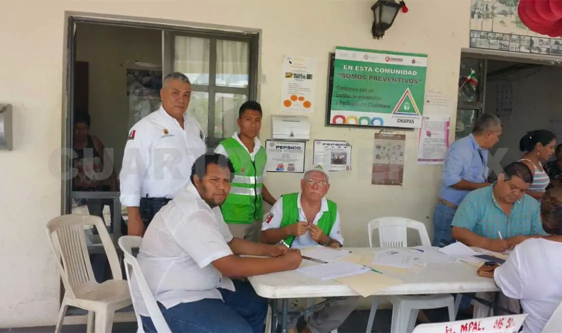 Instalan puestos de atención