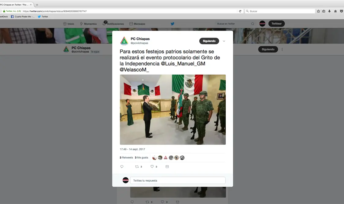 Festejos patrios sin concierto ni fuegos pirotécnicos