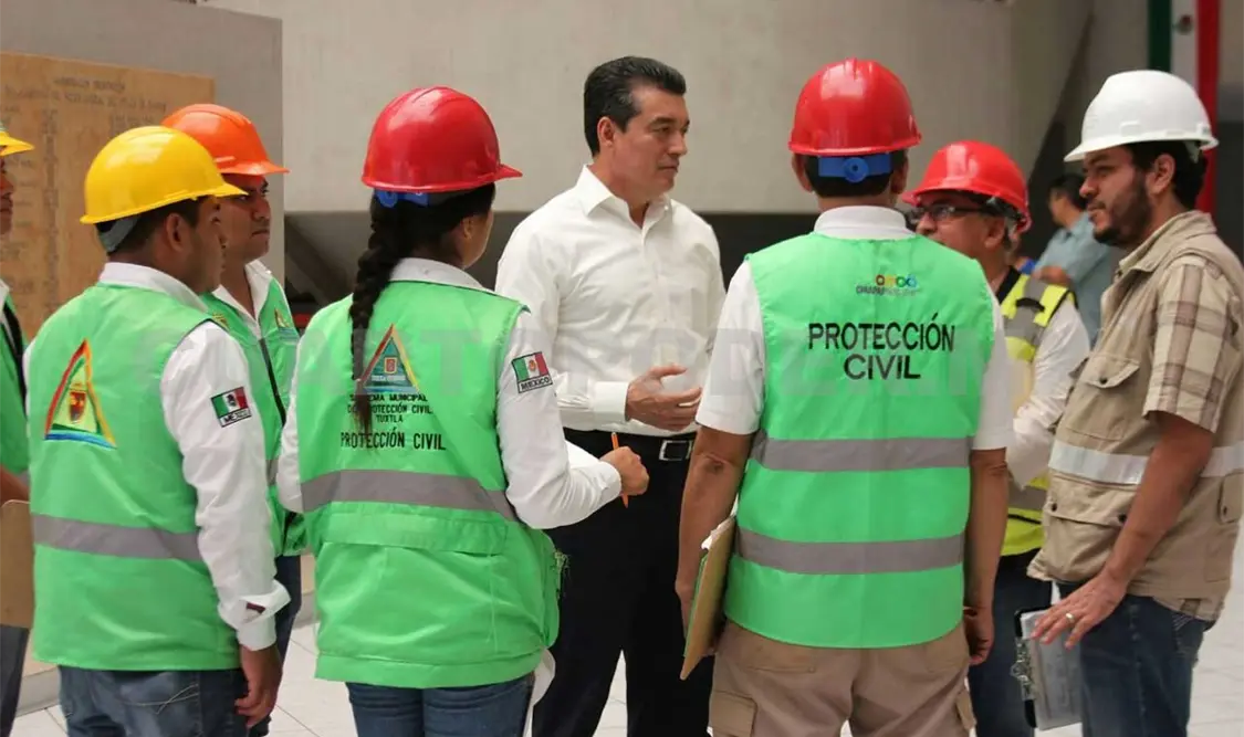 Entregan a Rutilio, recuento de daños