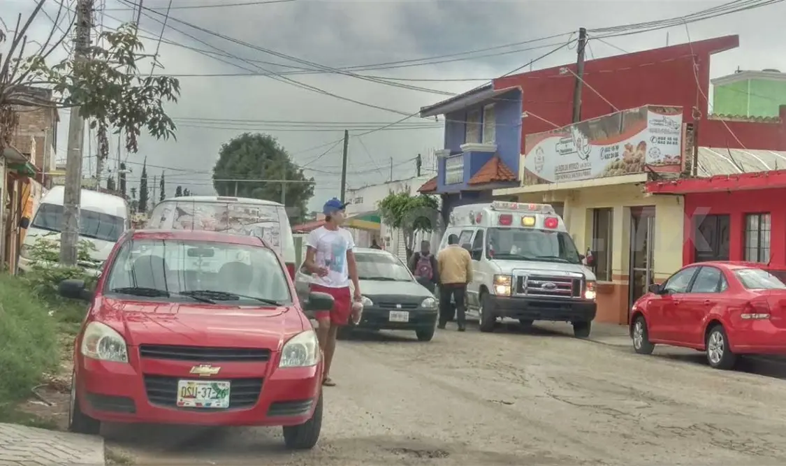 Los hechos ocurrieron ayer por la mañana en el barrio Santa Ana en Comitán. Flor Cordero / CP