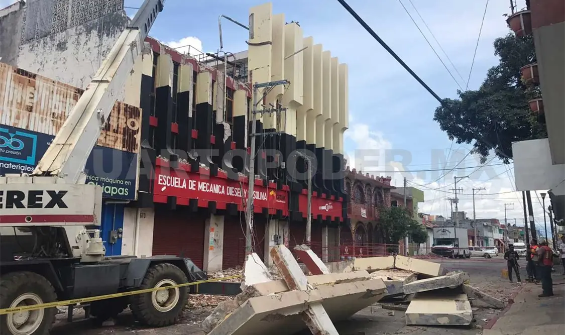 Continúan trabajos de prevención tras el sismo