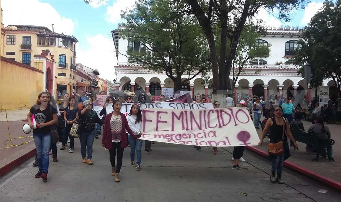 Con marchan mujeres exigen justicia para Mara