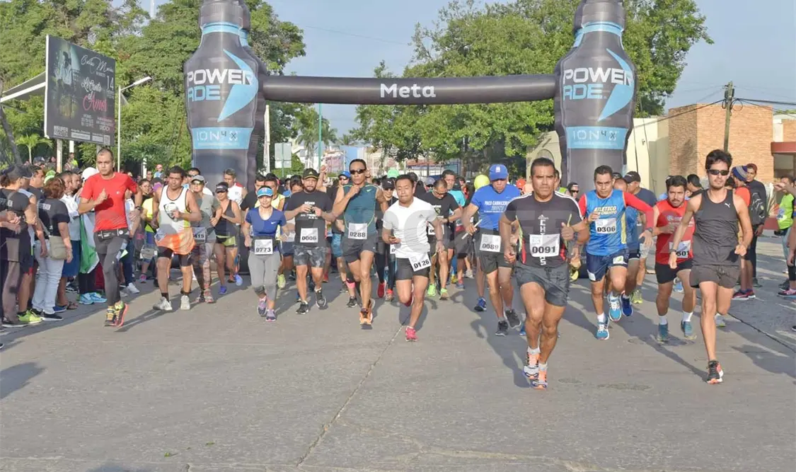 Más de 1,300 corredores en la justa México SOS