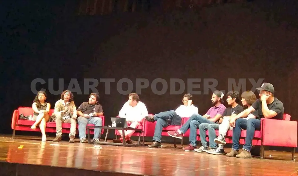 El jurado de la Muestra Estatal de Teatro 2017. Cortesía