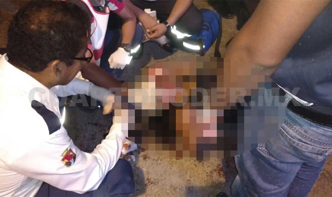 Apedrean a dama en presunta riña callejera