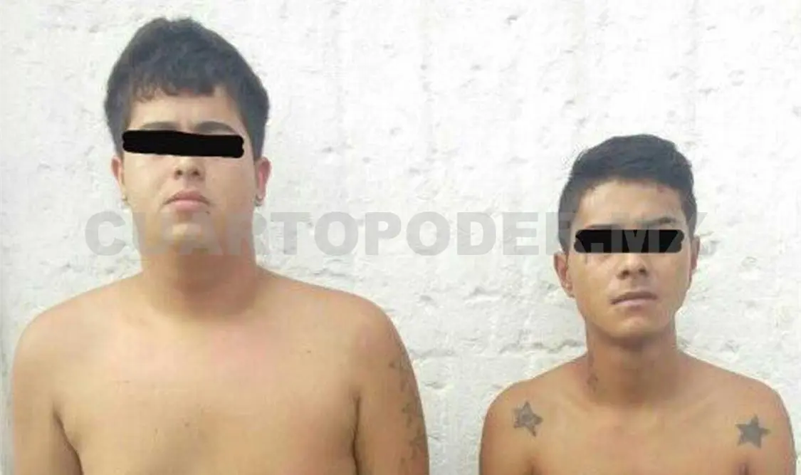 Detienen a dos presuntos pandilleros con enervantes