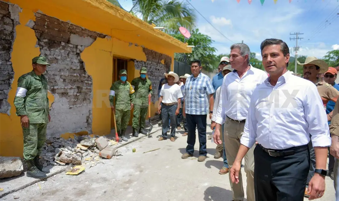 Continuarán las labores de rescate: Peña Nieto