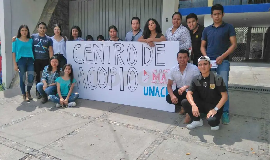 Jóvenes construirán cuartos a damnificados
