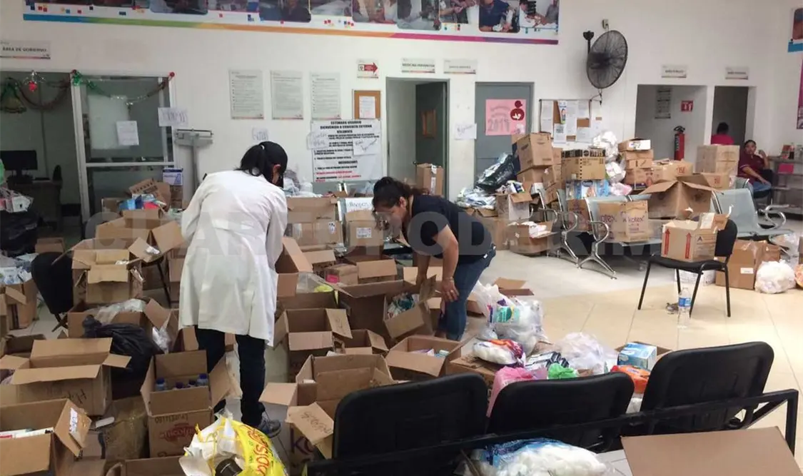 Saquean bodega con donaciones para Morelos