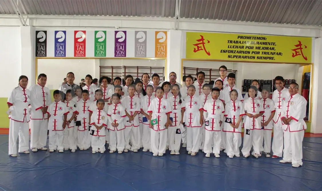 Escuela de Wushu participó en evento de fogueó