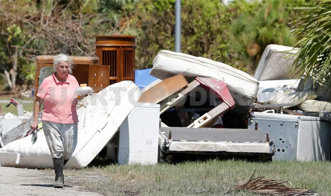 El huracán ‘Irma’ causó la muerte de 10 personas y cuantiosos daños materiales. AP
