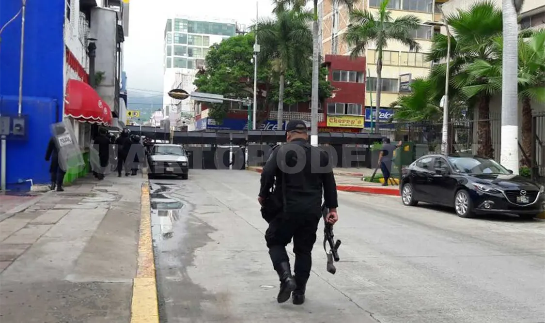 Gracias a los trabajos de inteligencia, cada mes en promedio se detiene a 45 personas que pretenden delinquir en Tuxtla Gutiérrez. Adolfo Abosaid /CP