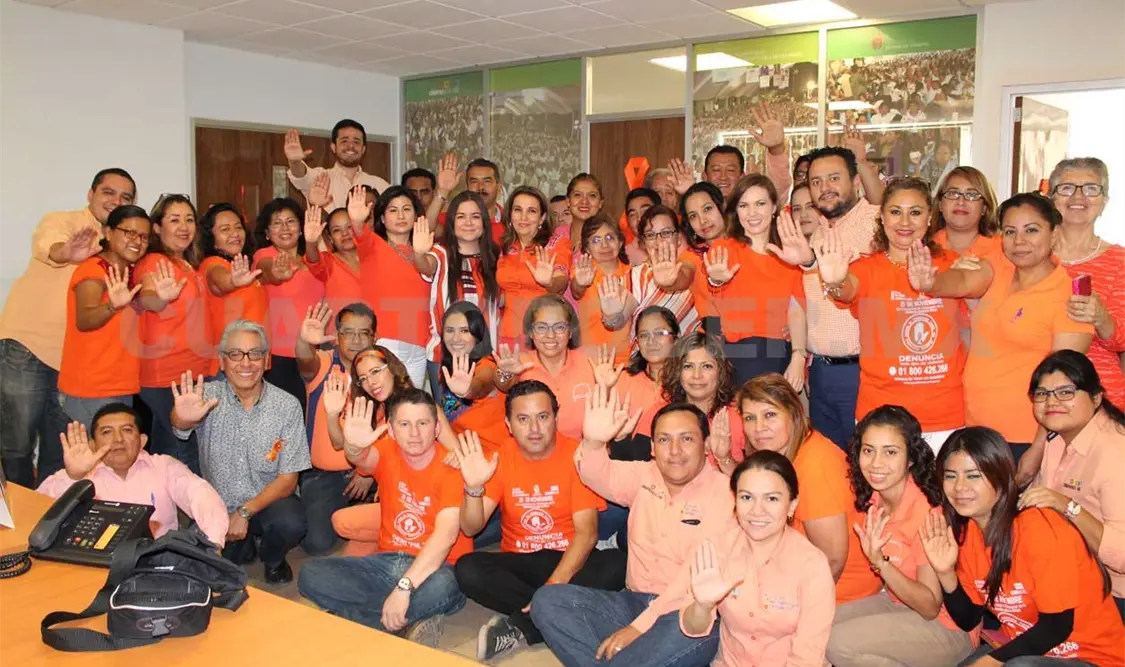 Conmemoran el Día Naranja