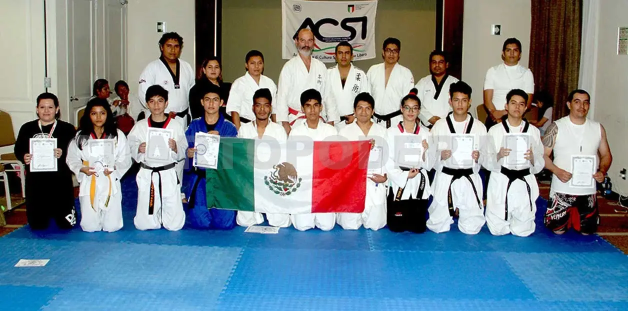 Exitoso, Seminario Internacional de Jiu-Jitsu Japonés en Tuxtla