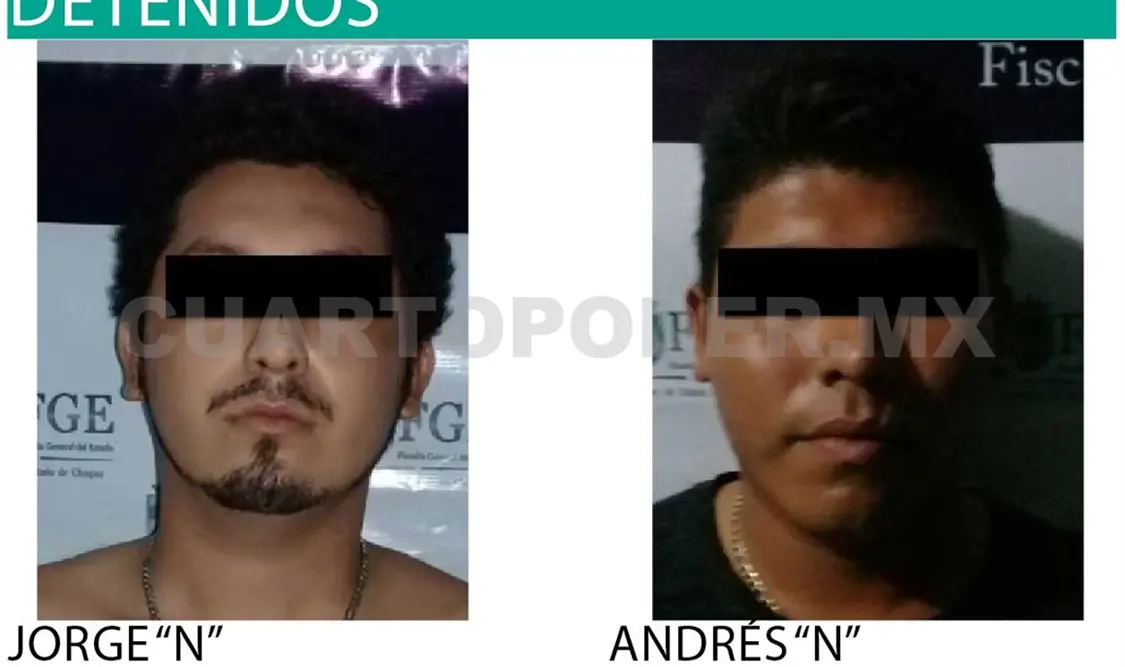Aprehende FGE a dos de la MS 13 por robo