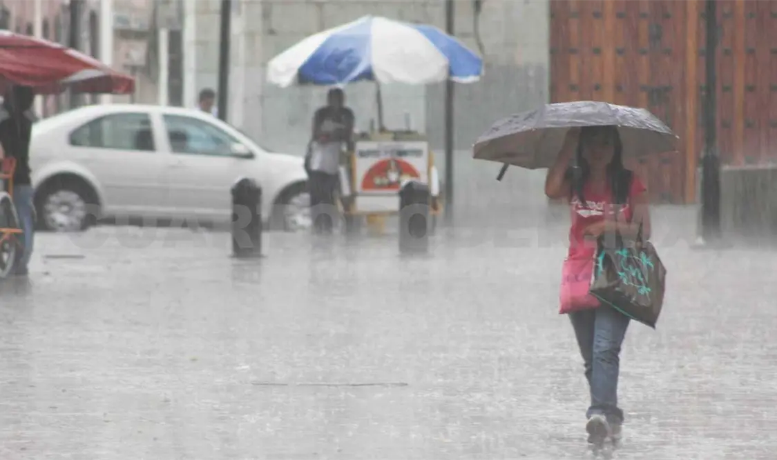 Activan alerta amarilla ante pronóstico de lluvias intensas