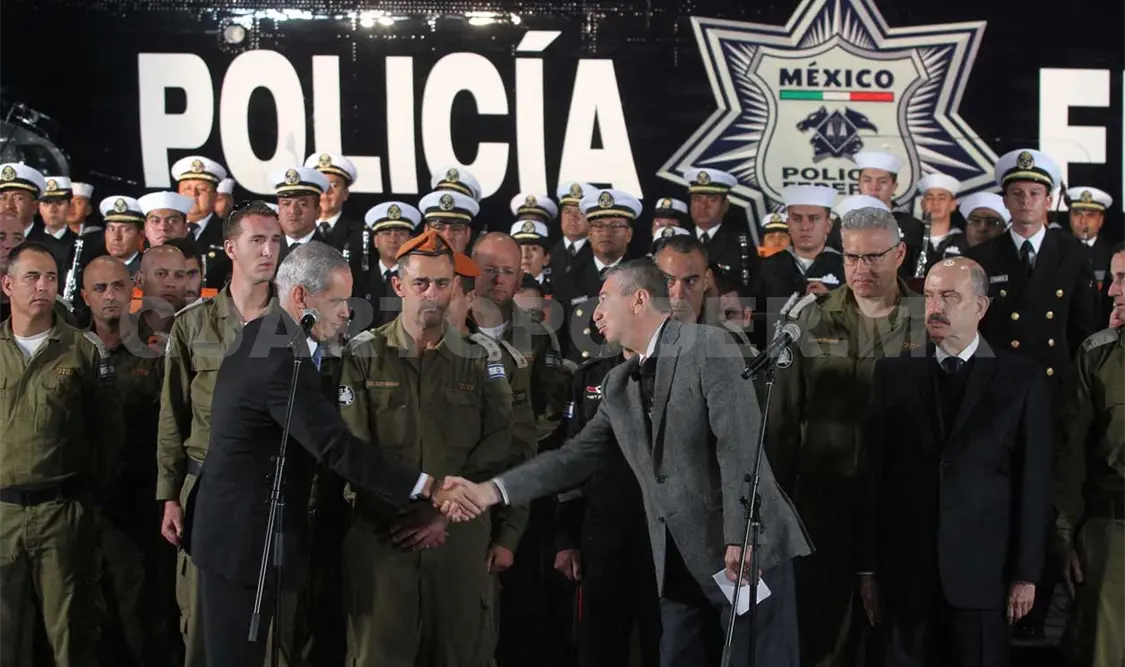 México agradece y despide a brigadistas israelíes