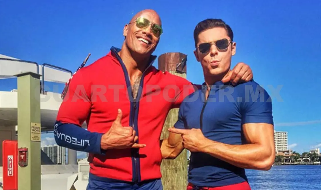 Zack Efron quiere escena de amor con “La Roca”