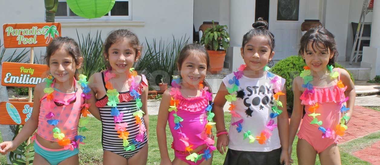 Pool party para Emiliano