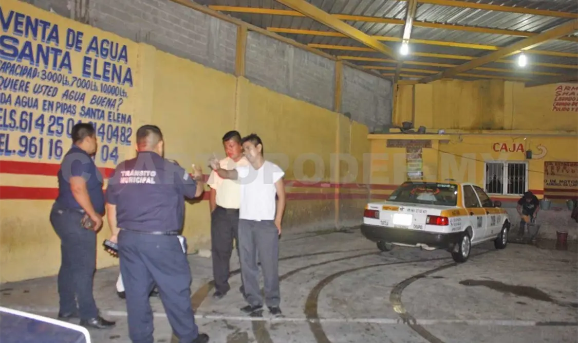 Taxista émulo del “Chapo Guzmán”