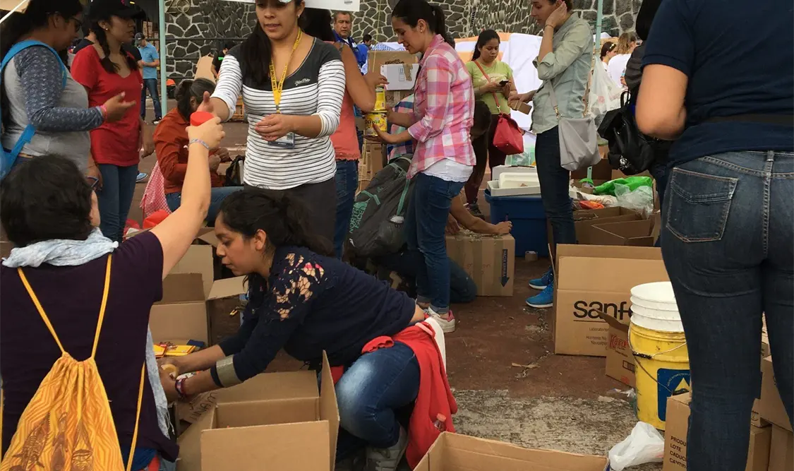 UNAM entrega 924 toneladas de ayuda humanitaria en el país